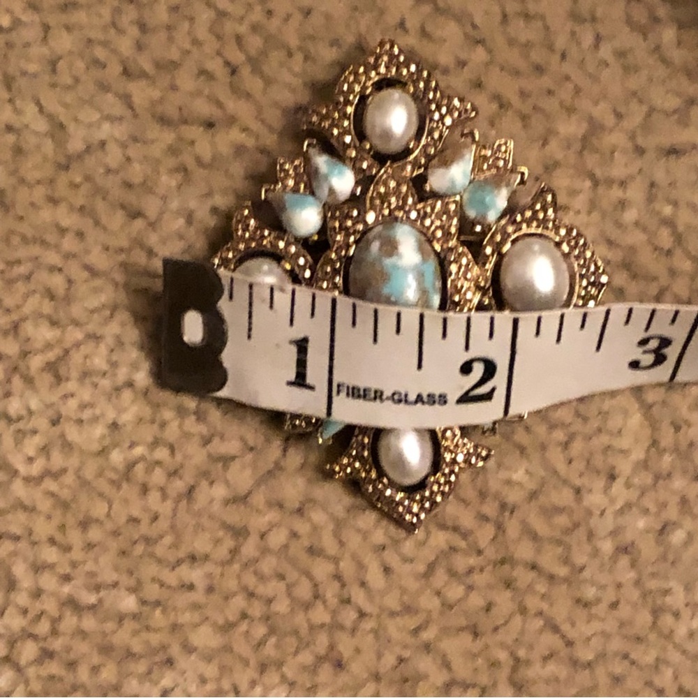 1960's Large Vintage Sarah Coventry Brooch Pendant - Picture 9 of 9